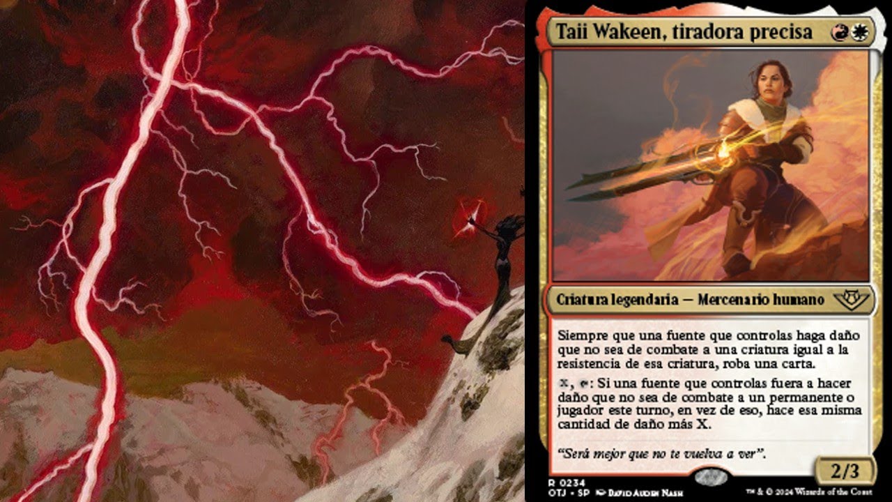 🥇Torn 1 Guanyo!! 🌩️TAII WAKEEN🌩️ Tiradora Precisa Commander MTG Arena Historic Brawl en Català de Cats of the Coast