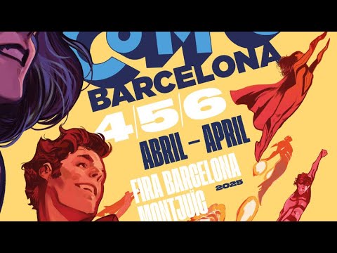 Presentació del Cartell del Còmic Barcelona 43 - trailers de la Superbowl i notícies de LaBatcova