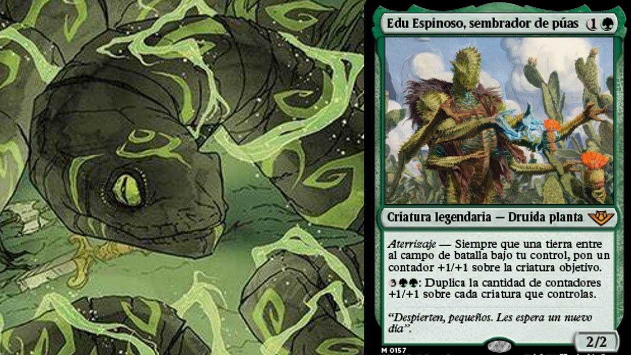 🐍EDU Espinós Sembrador de Pues🐍 Commander MTG Arena Historic Brawl en Català de Cats of the Coast