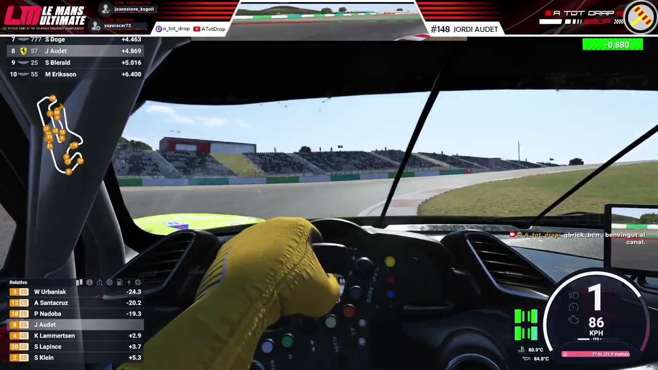 LMU | Daily - GTE Portimao | ATOTDRAP de A tot Drap Simulador
