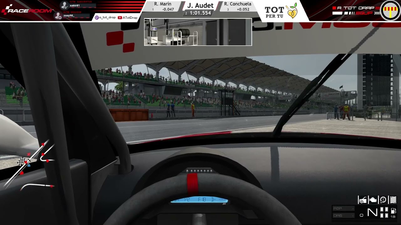 Campionat RACEDRAP Silhouettes | Ronda 4 - Sepang South | ATOTDRAP de A tot Drap Simulador