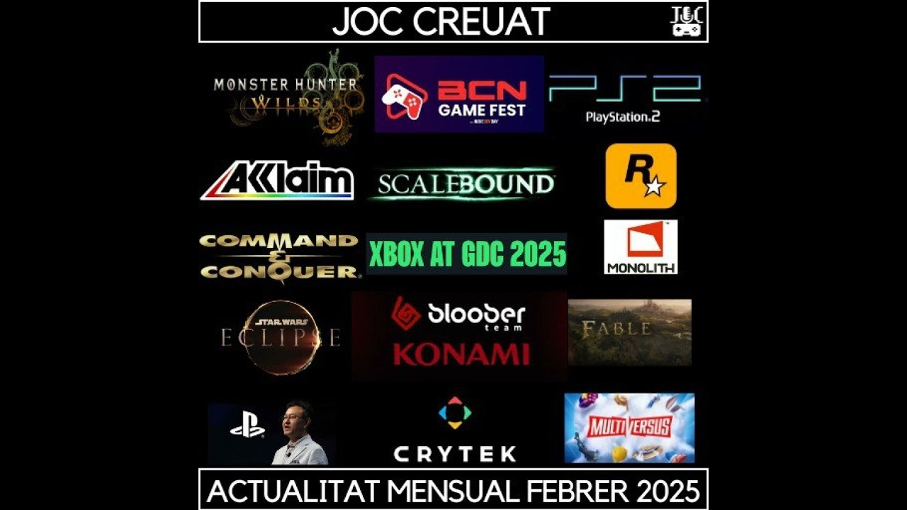 Joc Creuat Setmanal T3C13 Actualitat de febrer 2025. IndieDevDay canvia de nom i molt més de Joc Creuat