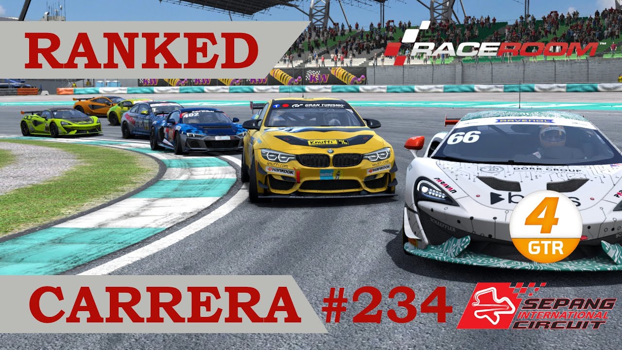 RaceRoom - Ranked Cursa #234 - Circuit #sepang - BMW M4 GT4 de A tot Drap Simulador