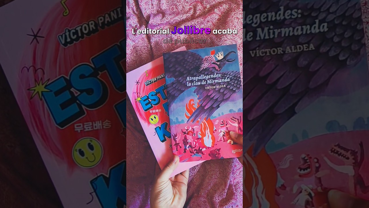 #Bookhaul de dos novetats de Jollibre "Atrapallegendes" i "Estimo el K-Pop" 🕺 de Paraula de Mixa
