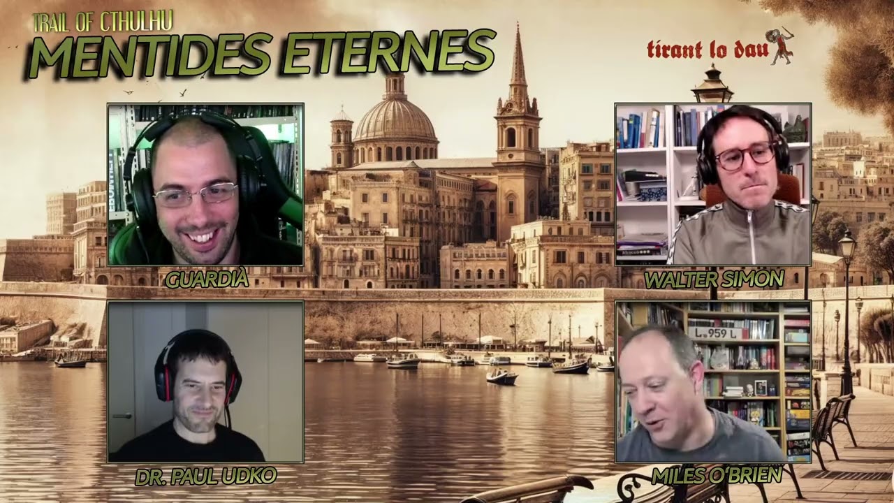 Sessió 27 - El Misterios Cavaller "Mentides Eternes" #ElRastreDeCthulhu #RolEnCatalà de Tirant lo dau