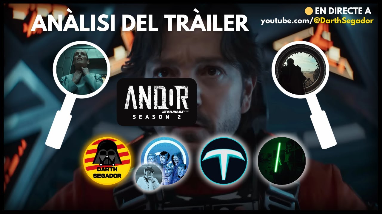 ANÀLISI del SEGON TRÀILER de la segona temporada d'ANDOR 🔎 de Darth Segador