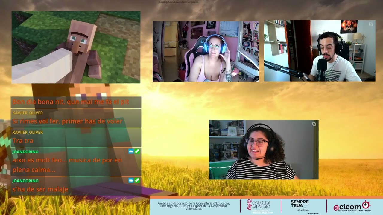 (VLC)🌟[La Tauleta del Dijous]🌟MINECRAFT amb Mireia i Croissant ❤ | 👉 !xarxes !aixeta !cal de Simmer Valenciana