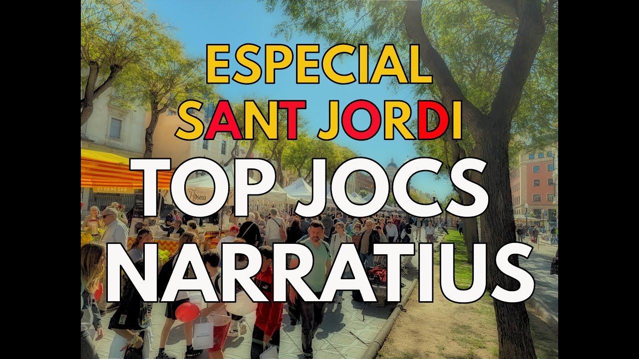 ESPECIAL SANT JORDI: TOP JOCS NARRATIUS (o no) de La Taula Plana