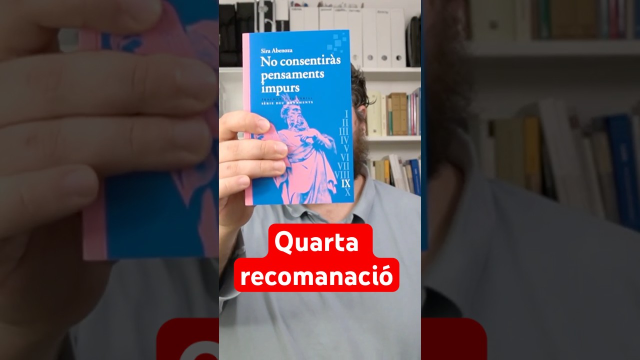 Quarta de les deu recomanacions de filosofia en català, abans de Sant Jordi [4/10] de Filosofia d'estar per casa