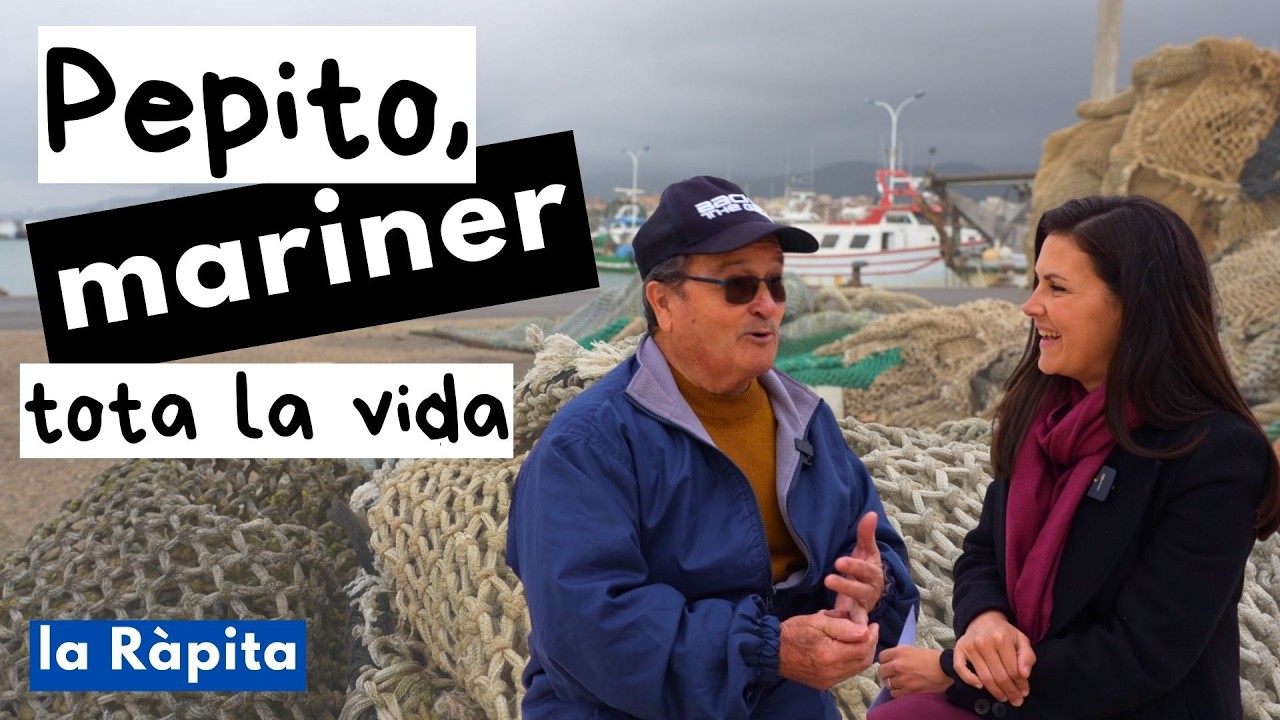 ⚓️ Històries de mar i de vida: Pepito, el pescador de la Ràpita que ens roba el cor de Parlem d'escriure en català
