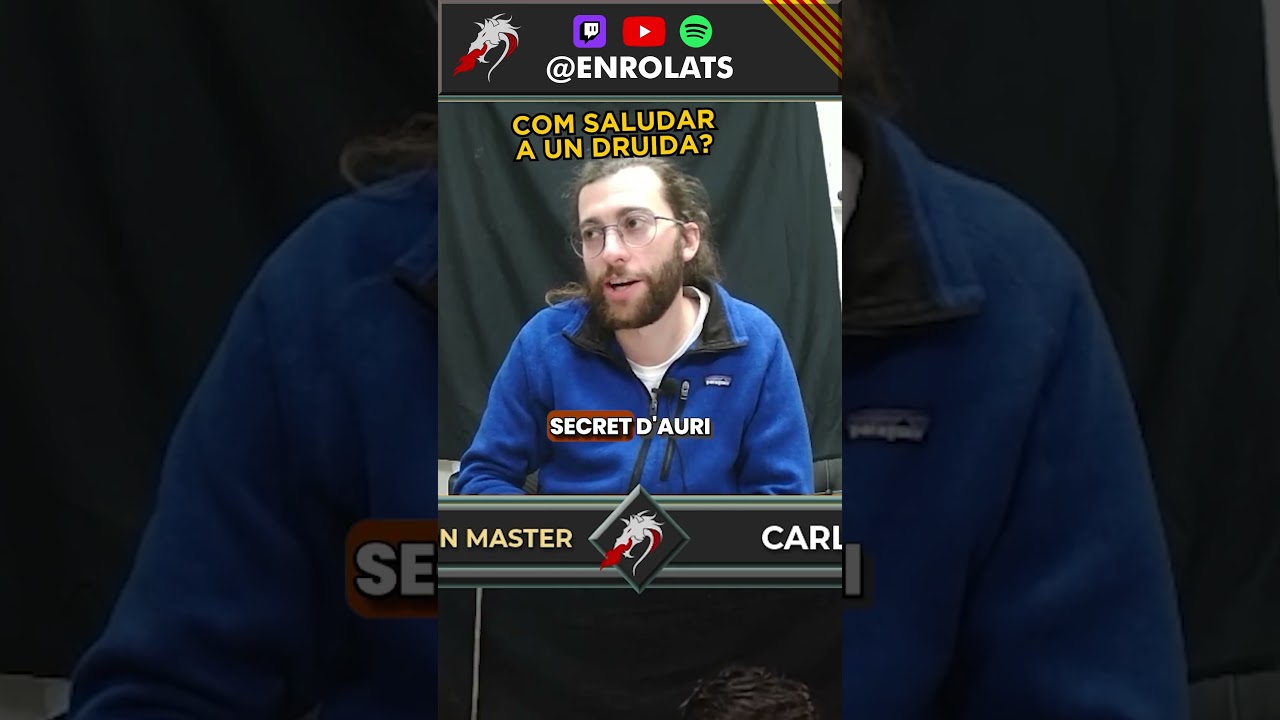 La salutació SECRETA d'Auri de Enrolats
