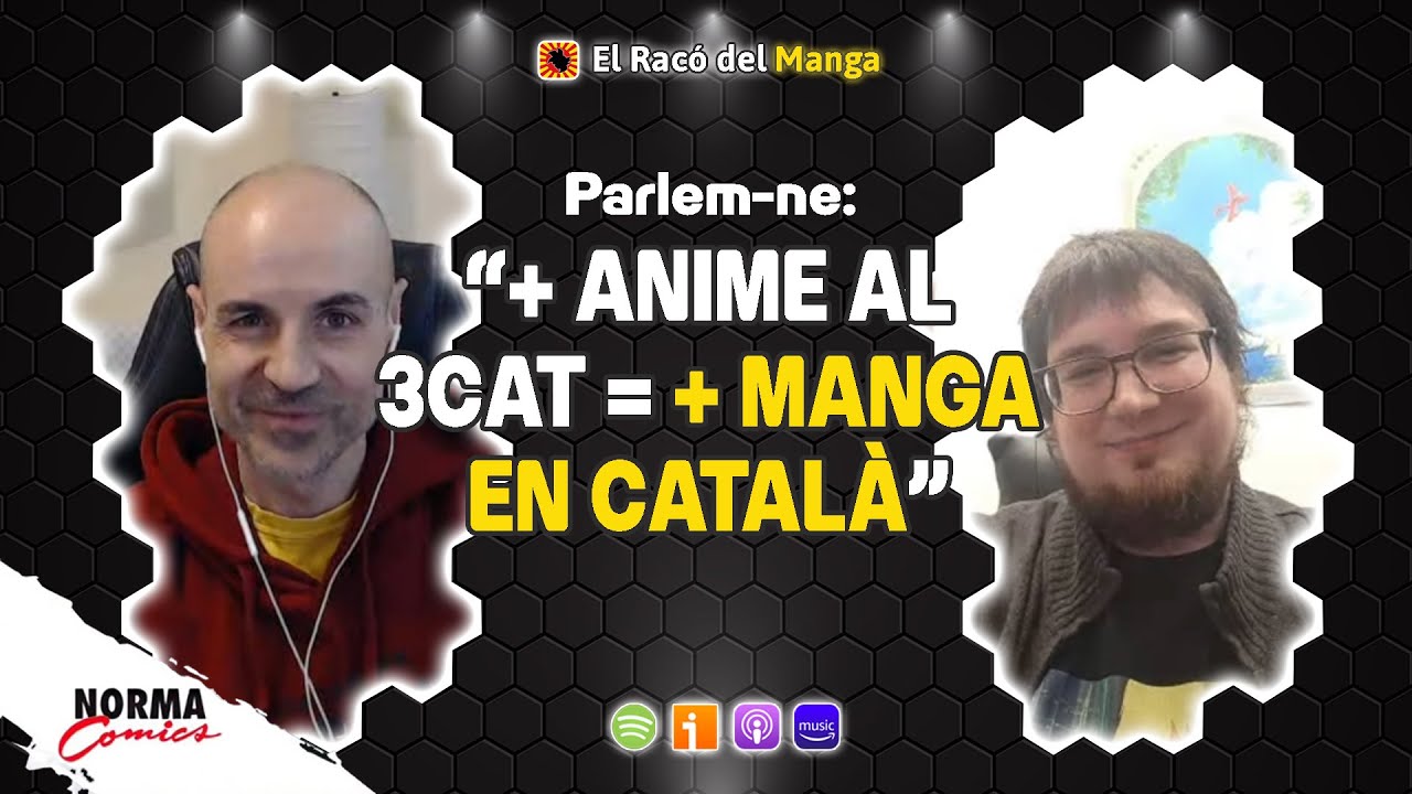Parlem-ne amb KRITIK VIC i TERRA DE CÒMIC: " + Anime al 3cat = + manga en català #ElRacoDelManga de El Racó del Manga