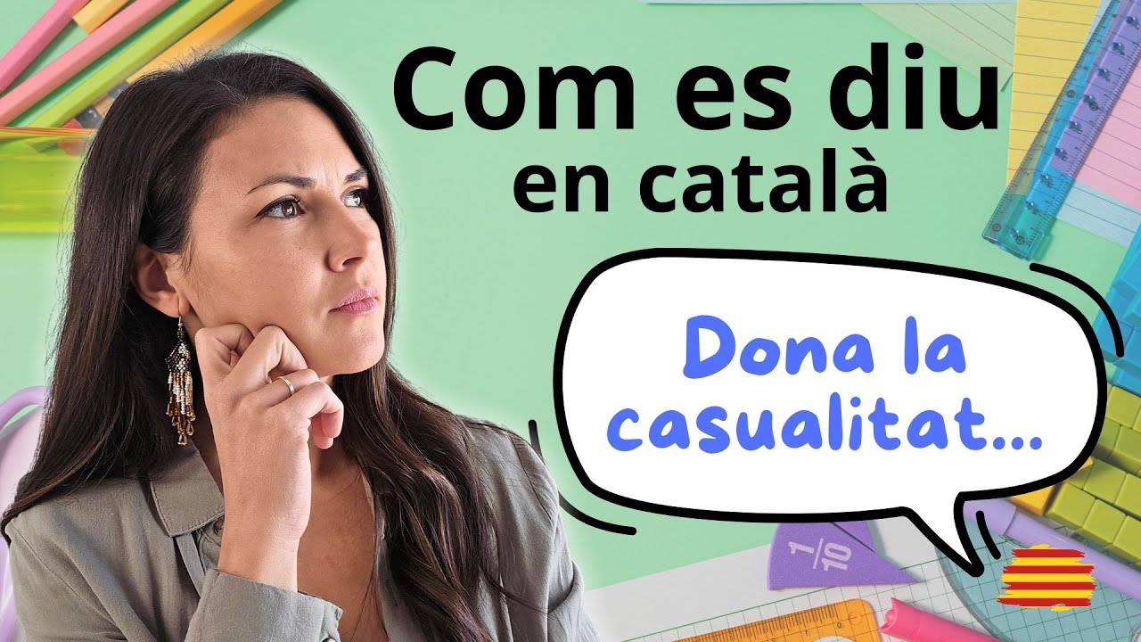 🙋‍♀️ Fas servir l'expressió "dona la casualitat..."? Aprèn expressions genuïnes per substituir-la de Parlem d'escriure en català