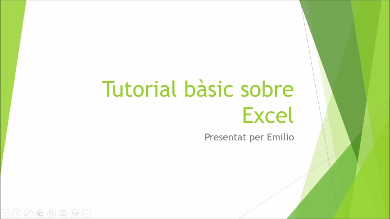 Tutorial bàsic sobre Excel capítol 2. Practiques amb rangs i moure per les cel·les ^^ de Emilio López