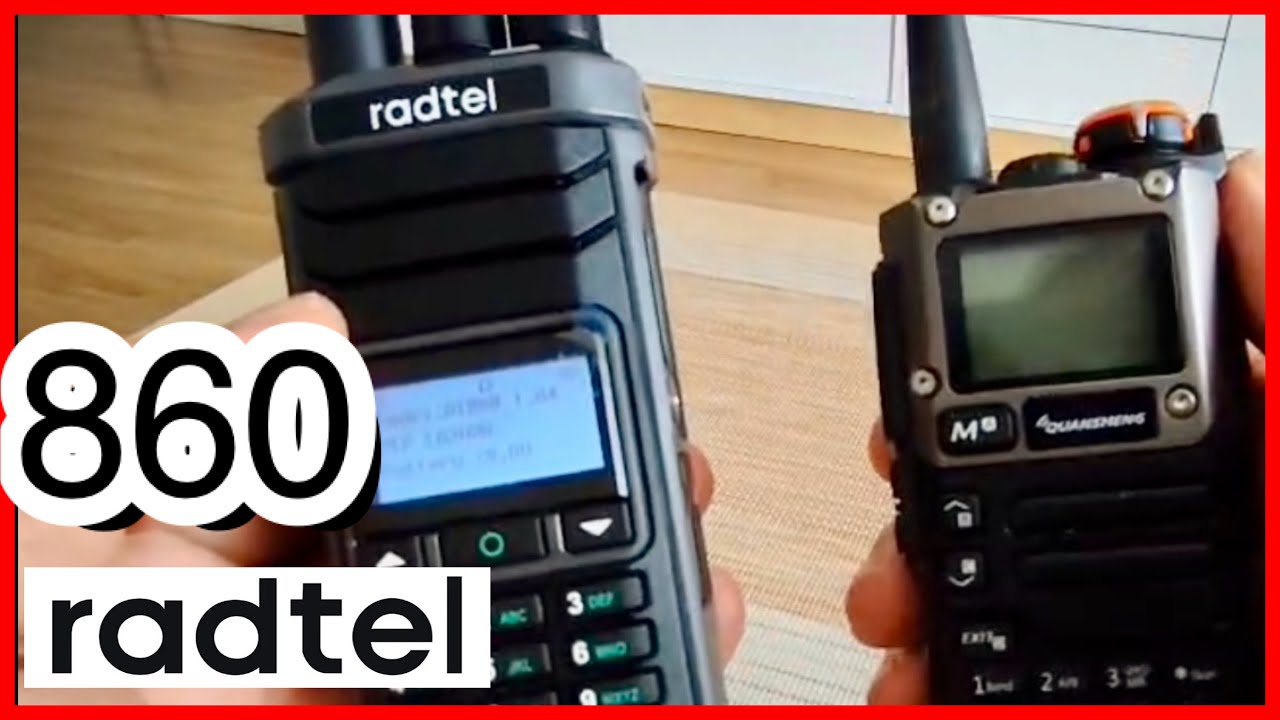 radtel 860 Walkie-Talkie de EA3HSL Jordi