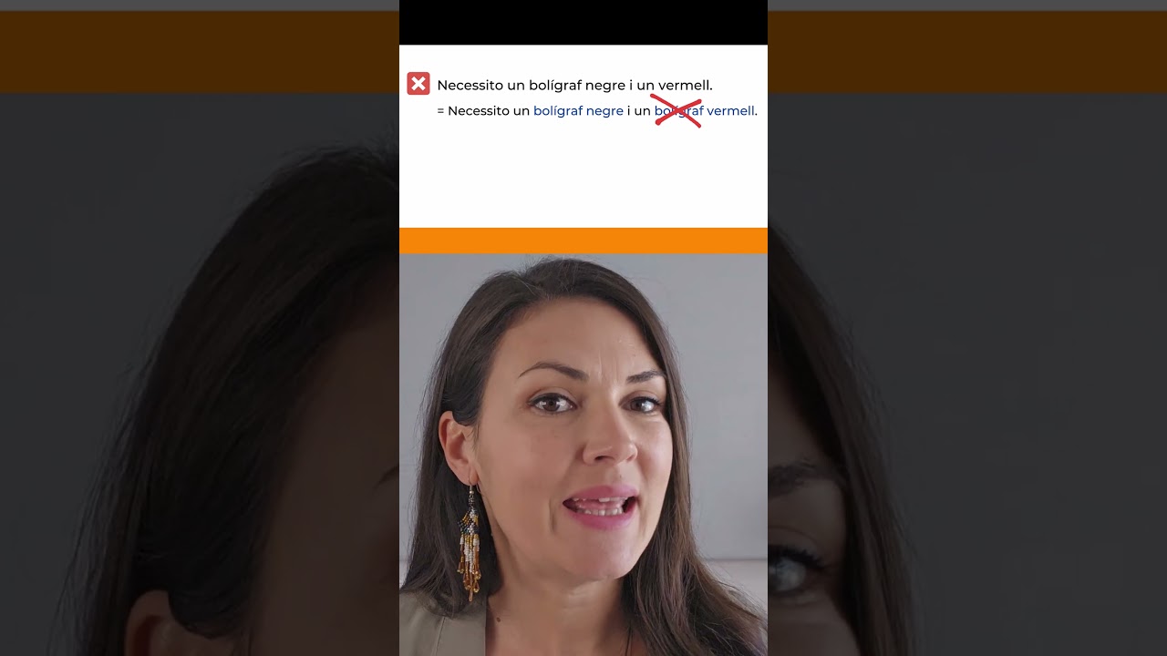 🧐 No et deixis el DE! Evita aquest error típic d’examen. de Parlem d'escriure en català