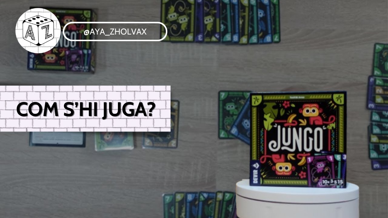 🐒 JUNGO - Com s'hi juga? [tutorial] de Aya_ZholvaX: Jocs de taula