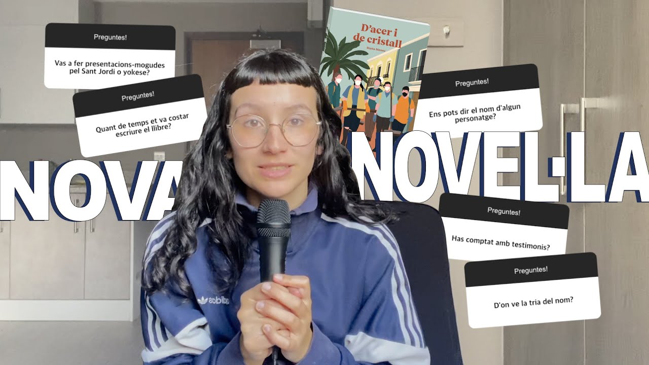 Publique nova novel·la !!!!!!! | Q&A D'acer i de cristall de La prestatgeria de Marta Publique nova novel·la !!!!!!! | Q&A D'acer i de cristall de La prestatgeria de Marta