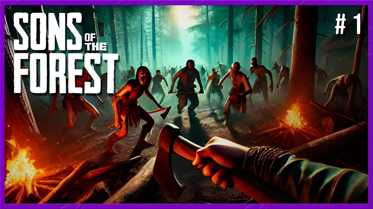 COMENCEM SONS OF THE FOREST EN MODE DIFÍCIL 😈😈😈 · SONS OF THE FOREST Gameplay en Català de Yuki Gaming