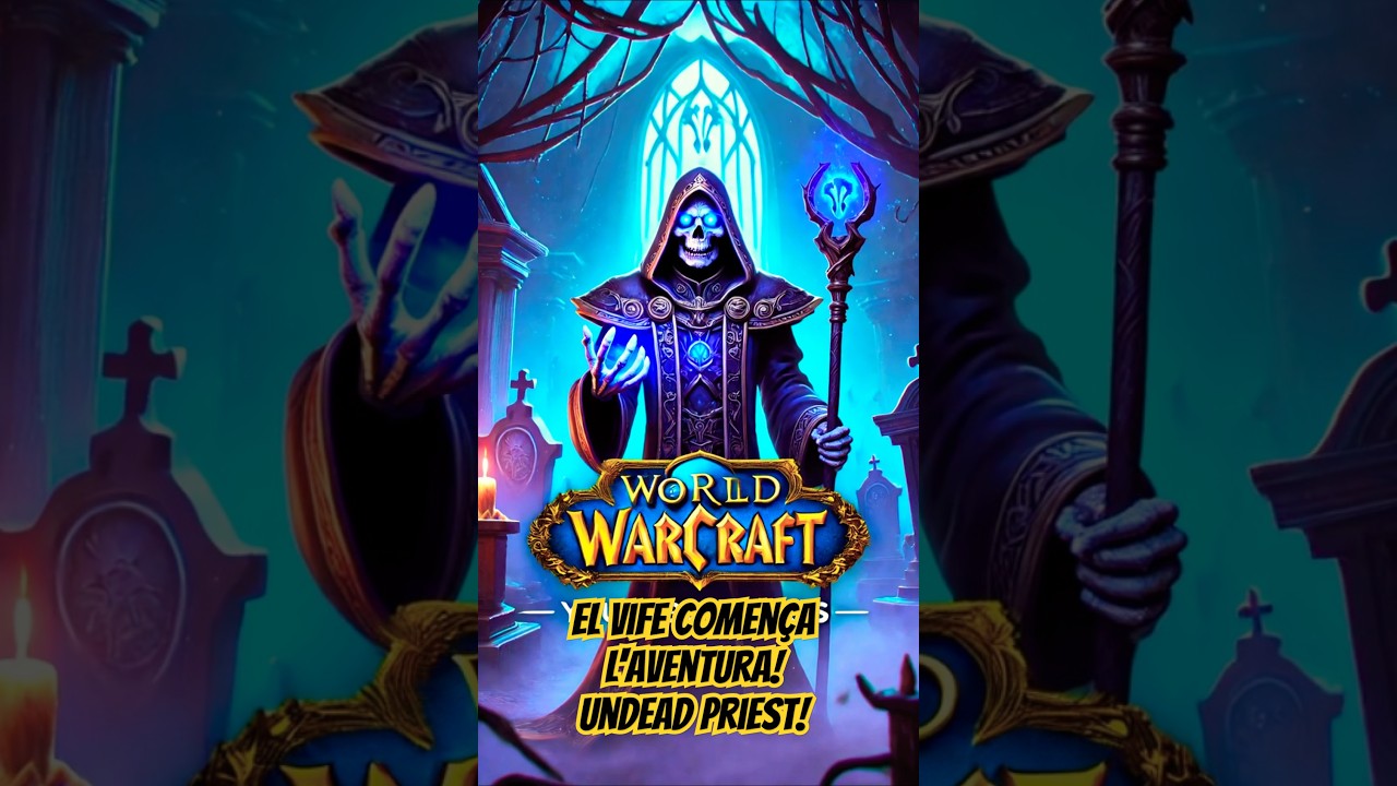 👉ElVife Comença! Creant el Meu Primer Personatge a WoW Hardcore – Un Undead Priest! 💀⚔️ de vifeGaming