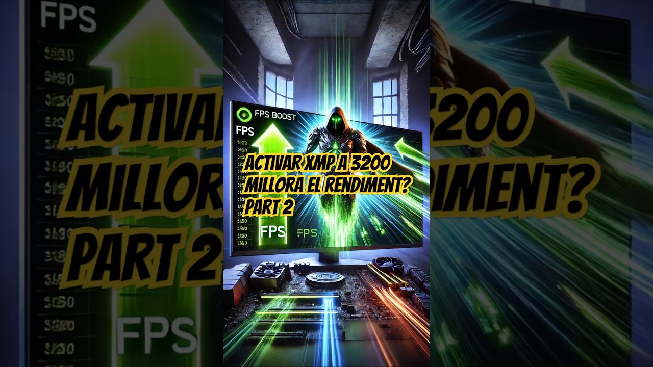 🚀 Millora MASSIVA de Rendiment: XMP 3200 vs 2100 en un Ryzen 5! 🔥 p2 de ElViFe