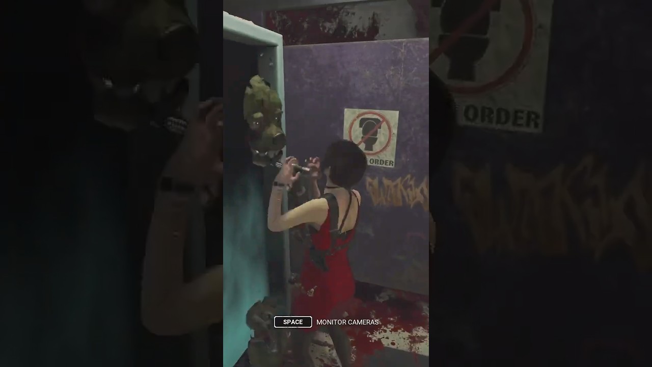 THIS happens when u LOOK THROUGH THE CAMERAS and SPRINGTRAP COMES OUT #deadbydaylight #dbd #fnf de Yuki Gaming
