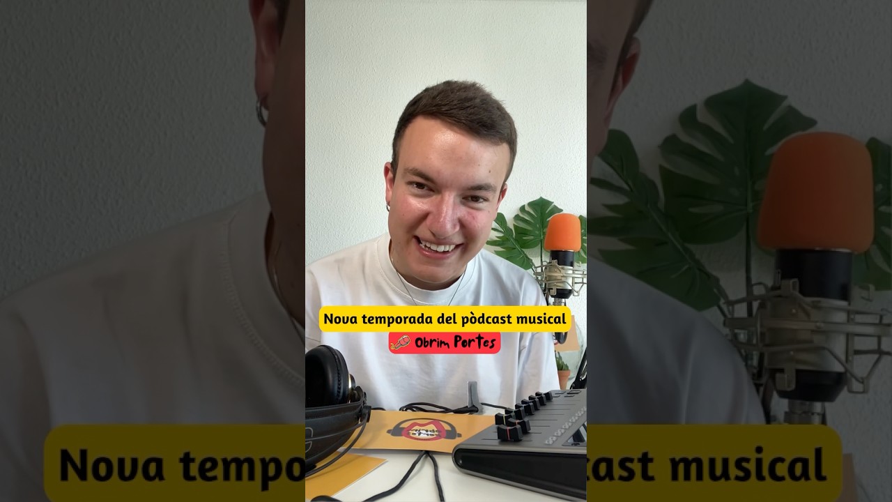 🎤 Torna Obrim Portes! El pòdcast musical que amb tanta il·lusió vaig fer durant l'estiu del 2022 😍 de Llet i Vi