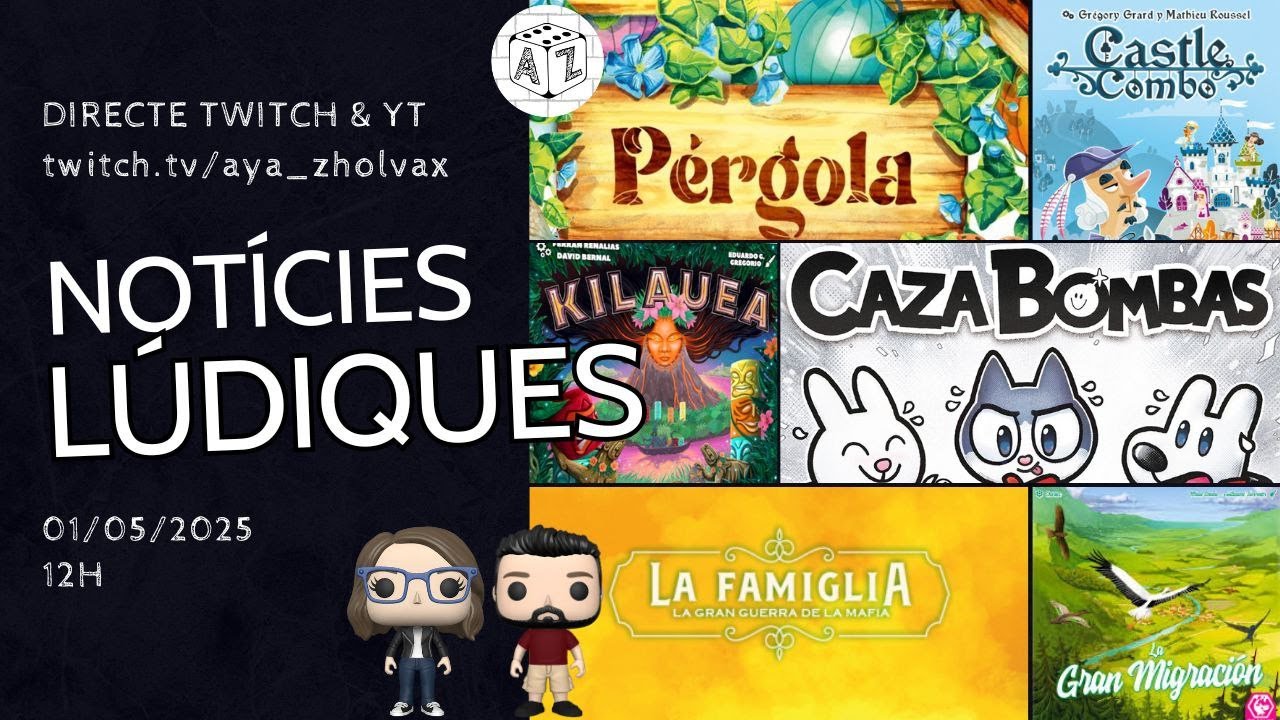 📰🎴Notícies Lúdiques de maig 2025 | de quan hi ha llum i arriba Ludivers i JugarxJugar de Aya_ZholvaX: Jocs de taula