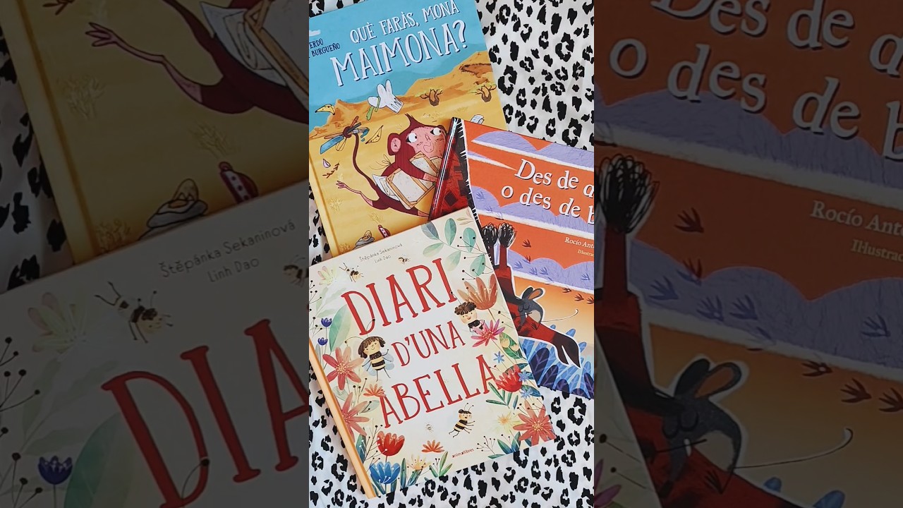 #Bookhaul de 3 àlbums il·lustrats 🙉🐝 bestials 🦒🐭 d'Animallibres! de Paraula de Mixa