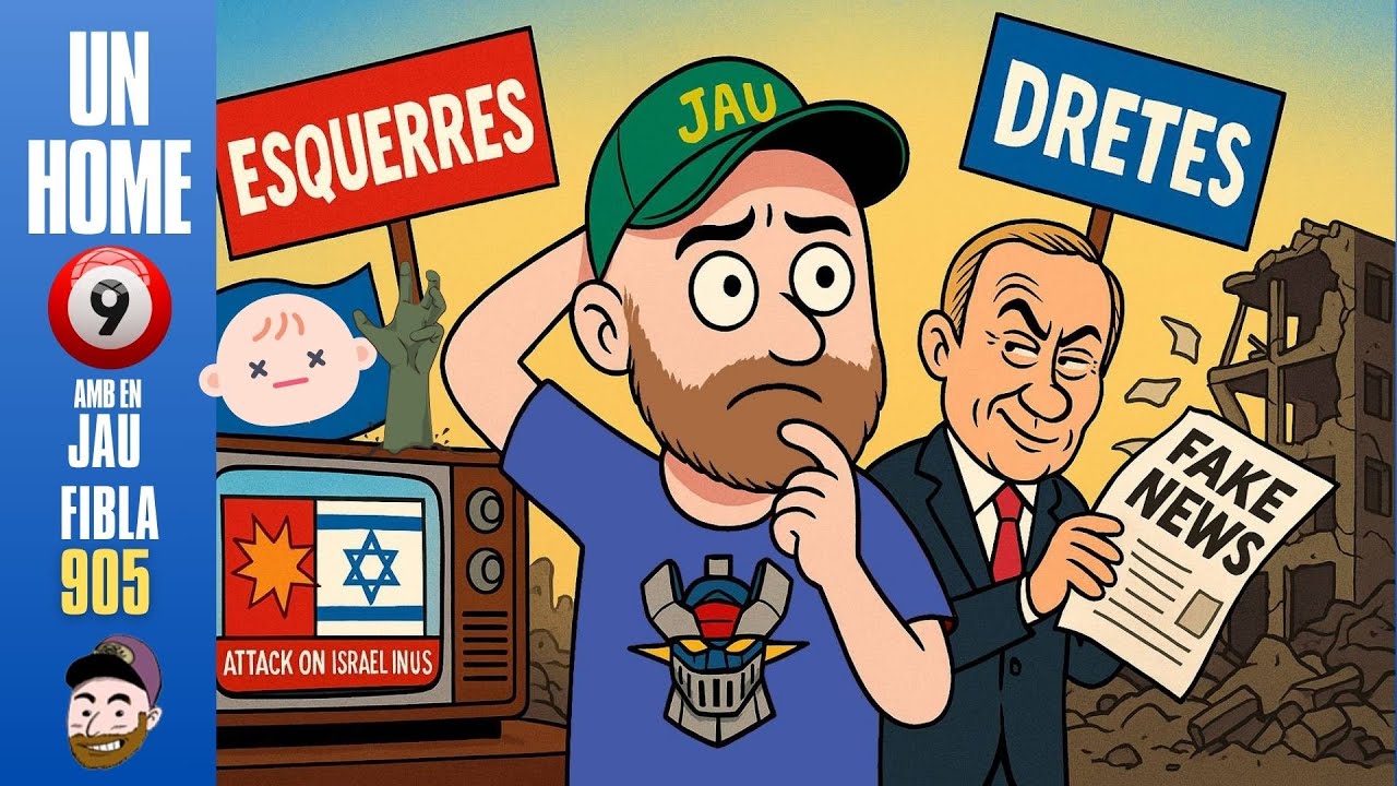 ⏰905 #UnHome9 Dij 22/5/25 Atemptat als EUA contra Israel, mentides russes i batalla esquerra-dreta! de JauTV