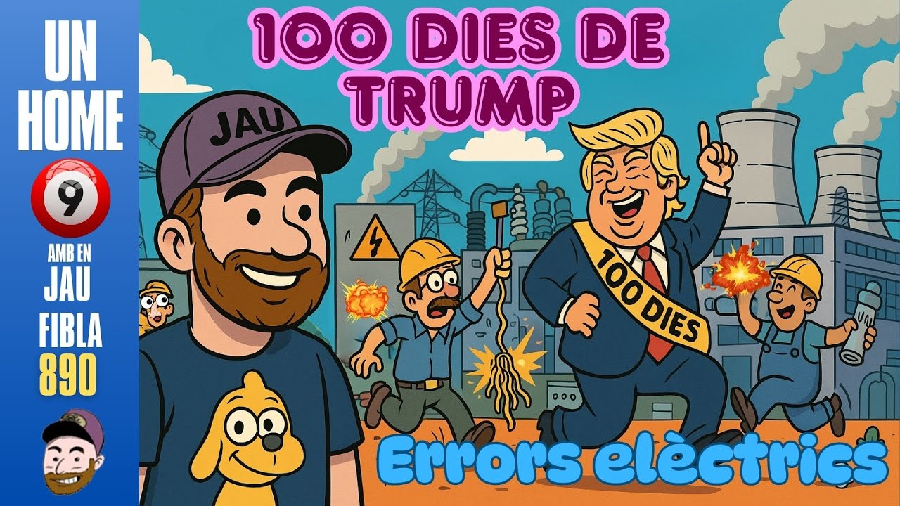 ⏰890 #UnHome9 Dmc 30/4/25 Errors humans electritzants, i 100 dies de Trump i altres desgràcies. de JauTV