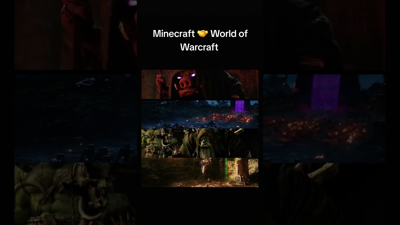 les referències a #Guldan i el portal obscur a la peli de #Minecraft ❤️ #gaming #WorldOfWarcraft de Simmer Valenciana