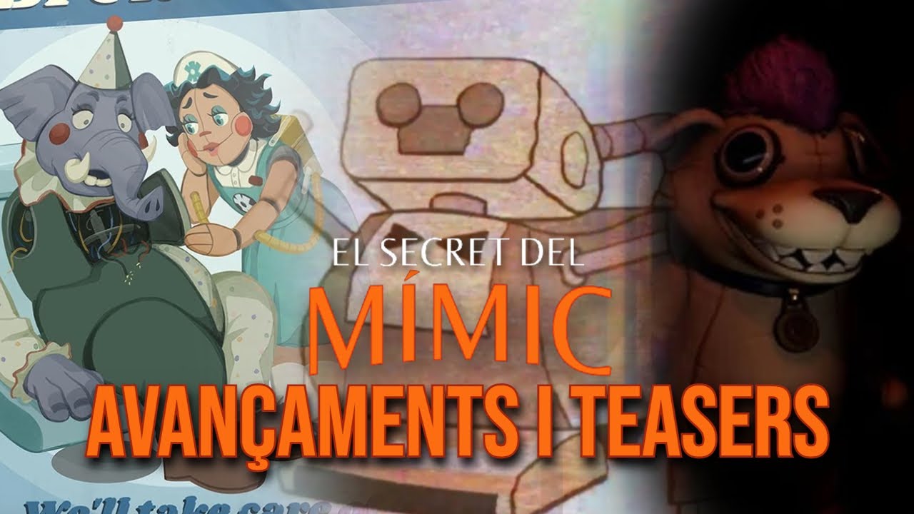 AVANÇAMENTS I TEASERS DE SECRET OF THE MIMIC | FNAF En Català de FNAF en Català