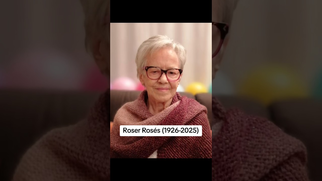 Guardarem la teva història com un tresor. 🤍 Roser Rosés (1926-2025) de Paraula de Mixa