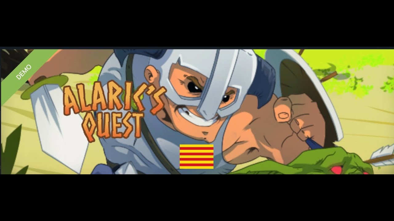 Enceto la demo Alaric's Quest d'Animal Indie Games. Em transformo amb el capità Haddock. de Emilio López