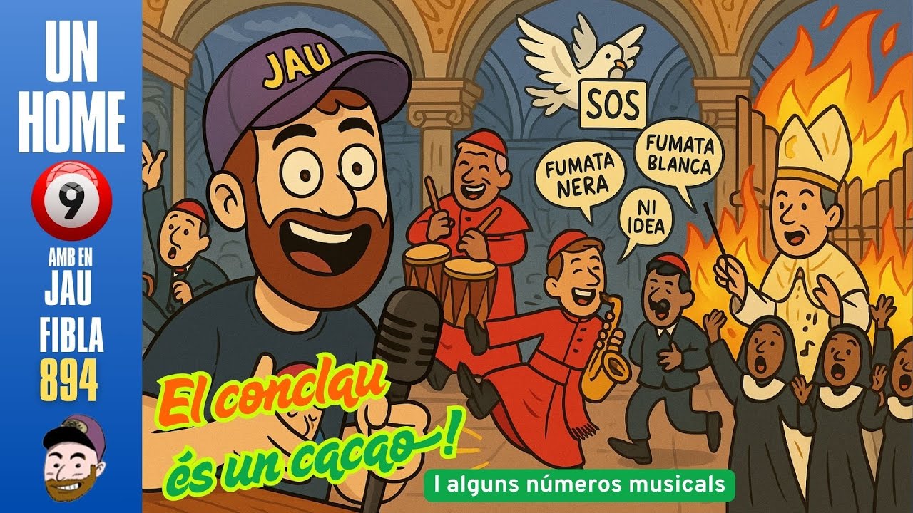 ⏰895 #UnHome9 Dmc 8/5/25 El conclave o conclau és un cacao, i altres números musicals. de JauTV