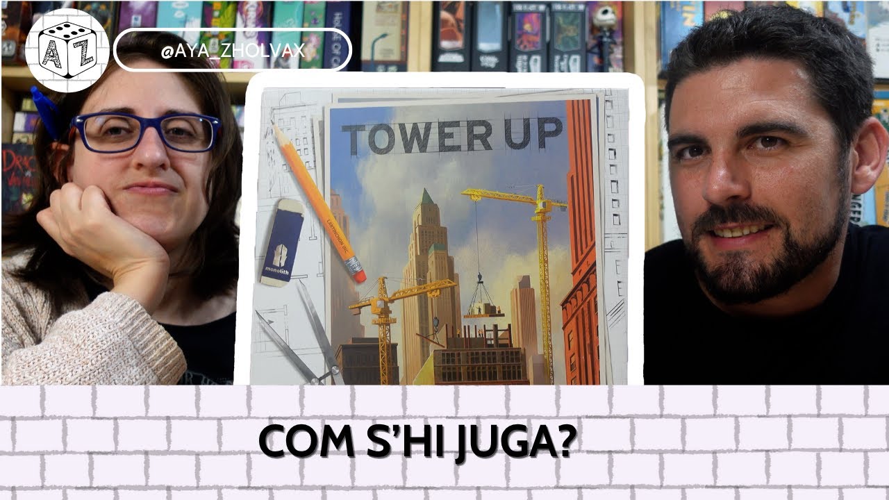 🏗️ TOWER UP - Com s'hi juga? [tutorial] de Aya_ZholvaX: Jocs de taula