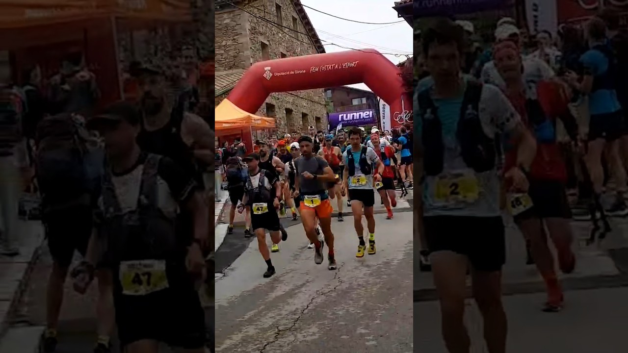 Marató Molló Trail Podium 2°de Categoria de Esteve Rovira