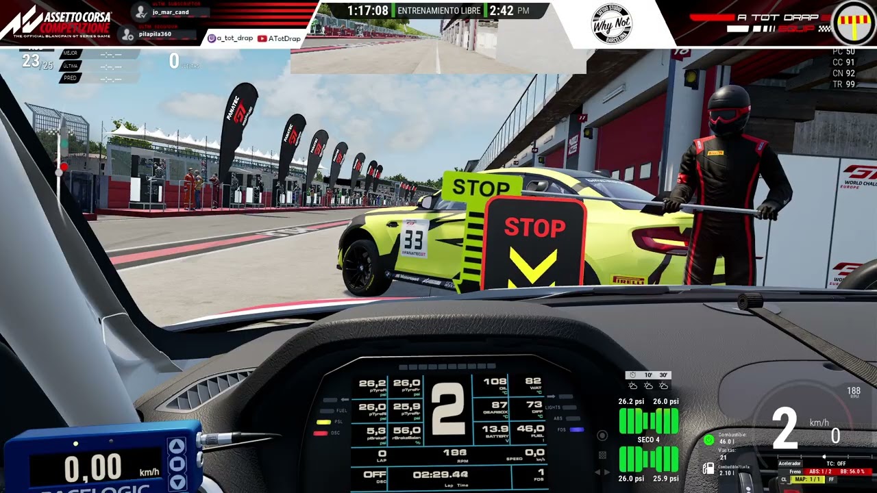 Campionat GAS - BMW M2 | R2 - Imola | Team ATOTDRAP de A tot Drap Simulador