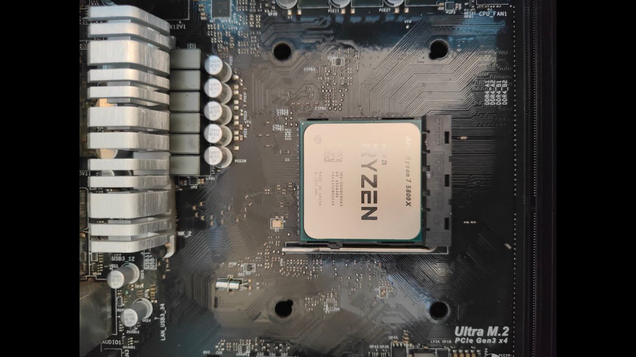 Part 2: Instal·lació del Ryzen 7 5800X amb Artic Freezer 34 de ElViFe