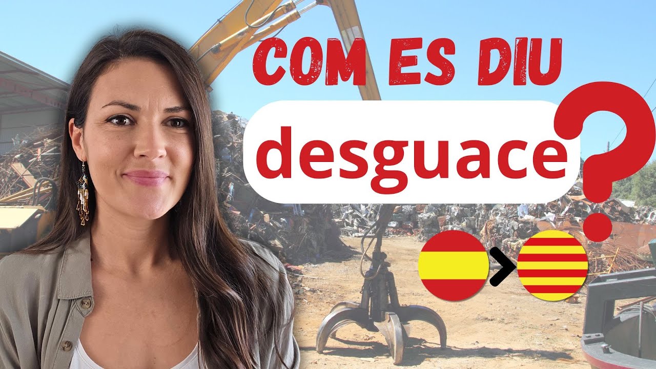 🚘 Com es diu DESGUACE en català? Barbarismes de Parlem d'escriure en català