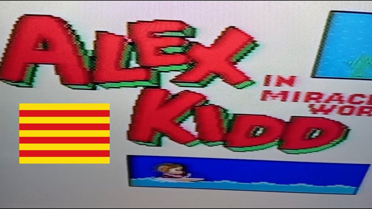 Jugo a Alex Kidd in Miracle World en català gràcies a Bits Passats. Paüra!, el salt. Capítol 3 de Emilio López