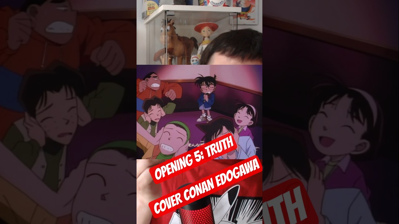 TRUTH ~A GREAT DETECTIVE OF LOVE~ COVER CONAN EDOGAWA de encinestrat