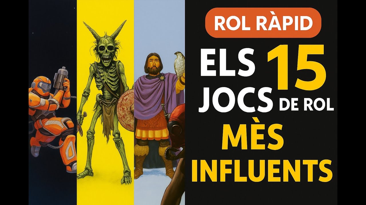 Rol Ràpid: Els 15 JdR més influents / Rol en català de Rol Ràpid