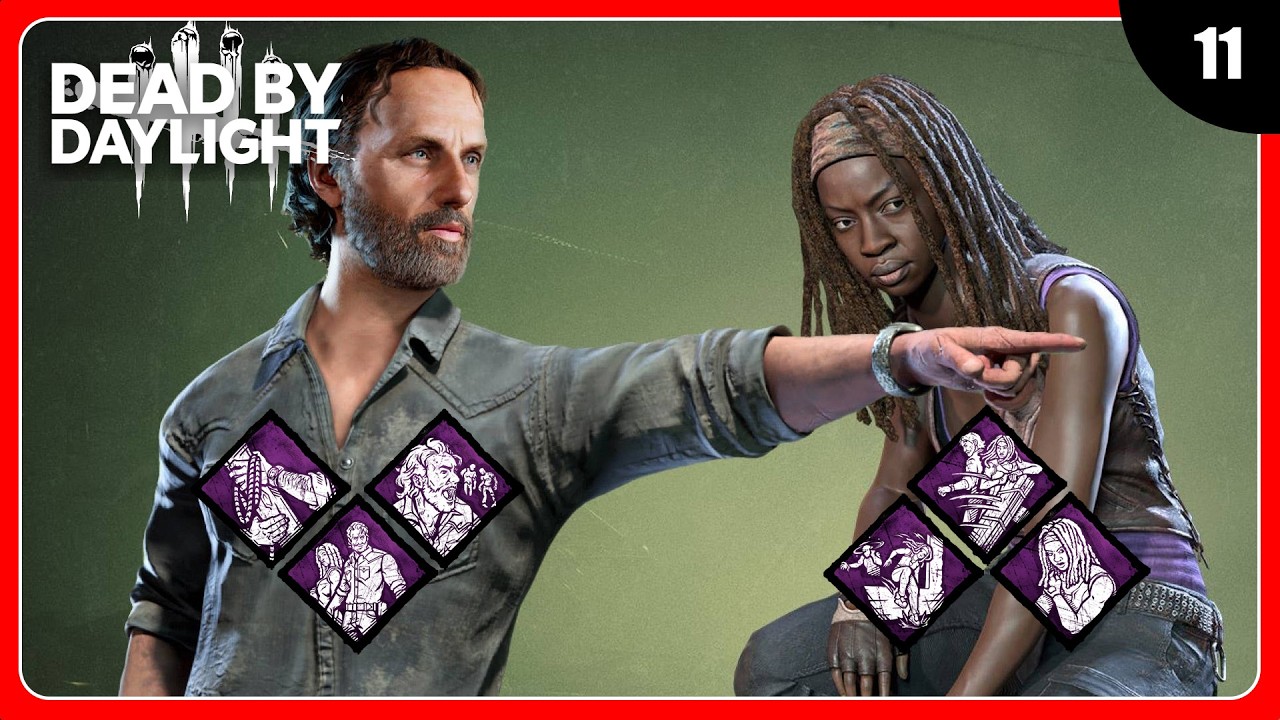 NOUS SURVIVORS: RICK & MICHONNE from THE WALKING DEAD amd series | DEAD BY DAYLIGHT Gameplay Català de Yuki Gaming