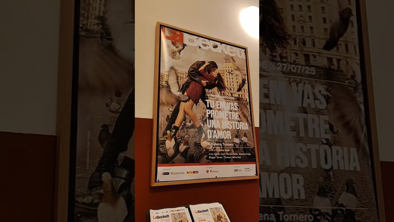 "Tu em vas prometre una història d'amor" a la Sala Beckett ❤️ de Paraula de Mixa