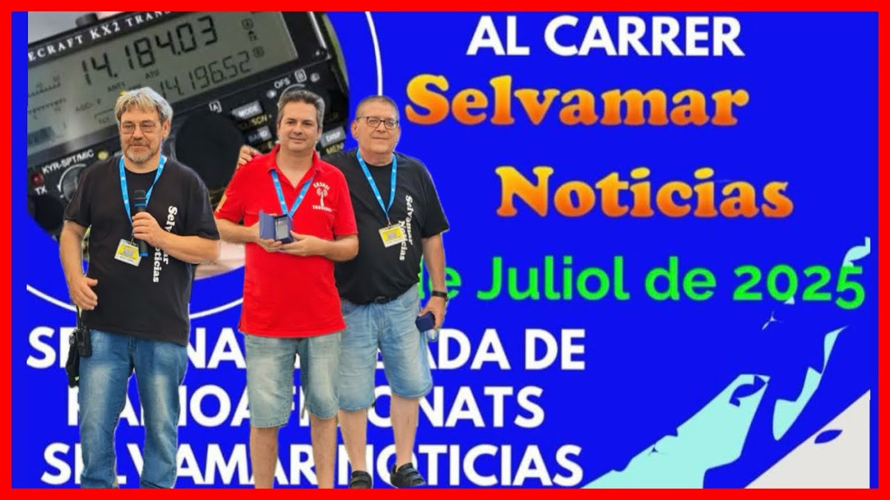 Radioafició al carrer de EA3HSL Jordi