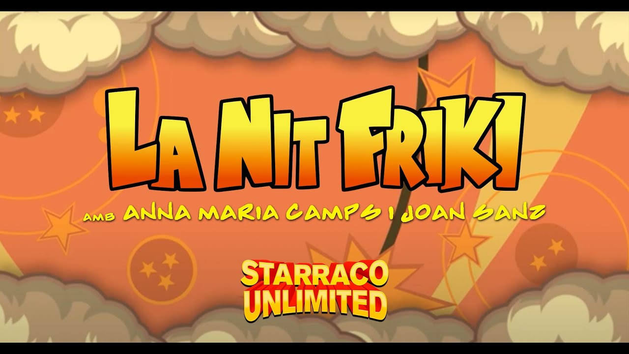 LA NIT FRIKI amb JOAN SANZ i ANNA Mª CAMPS (Vegeta i Arale a Starraco Unlimited 2022). de La Nit Friki