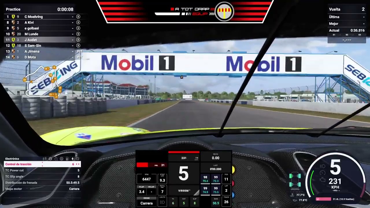 LMU | LMGTE FIXED | ATOTDRAP de A tot Drap Simulador