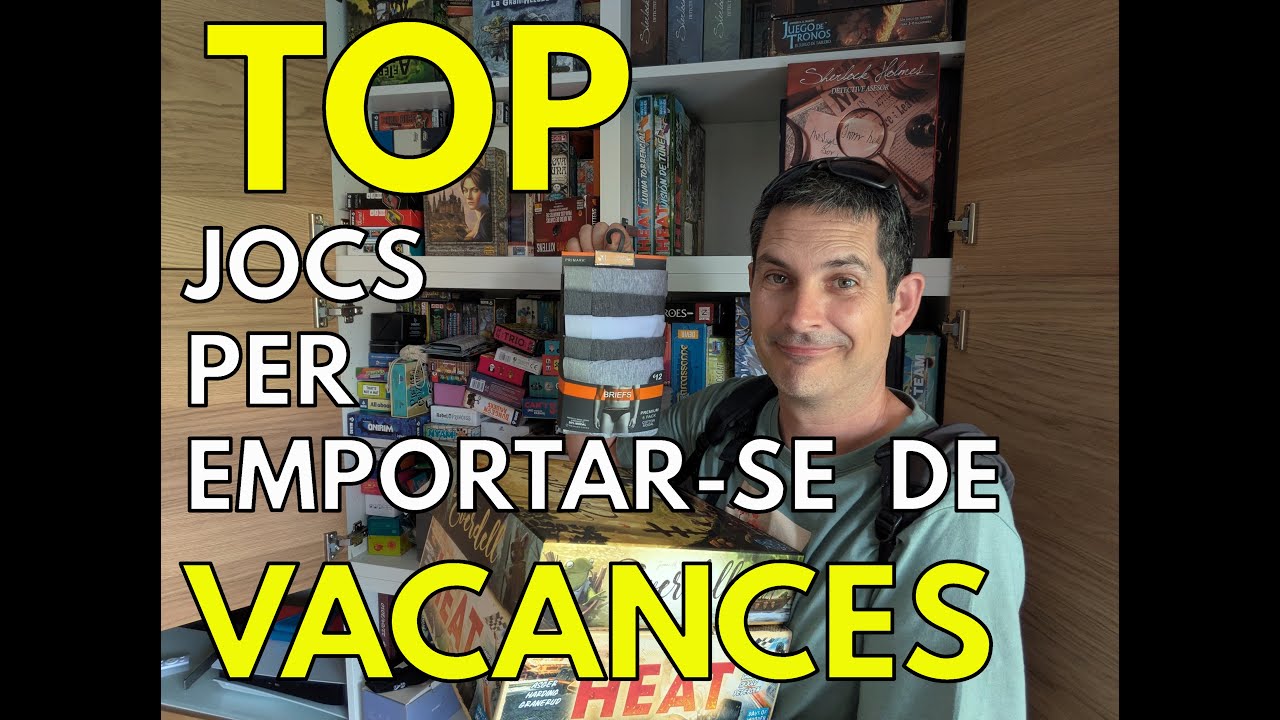 [TOP] JOCS DE VACANCES - JOCS PER EMPORTAR-SE A LA MALETA de La Taula Plana